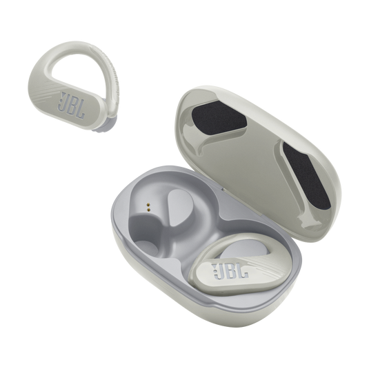 JBL Endurance Peak 3 - White - Dust and water proof True Wireless active earbuds - Detailshot 8 image number null